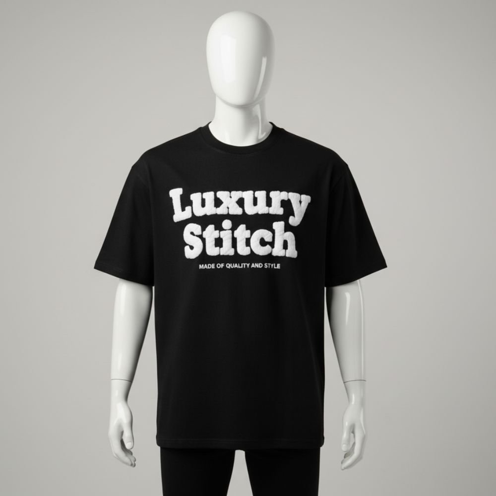 Custom puff print T-shirt