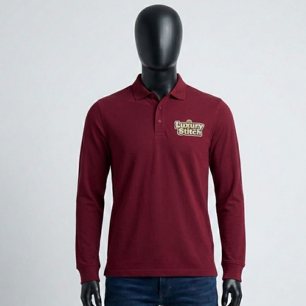 Custom Full sleeve polo shirts